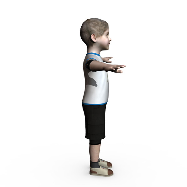 child male 01 3d ma - Child Male 01... by ignisfatuus